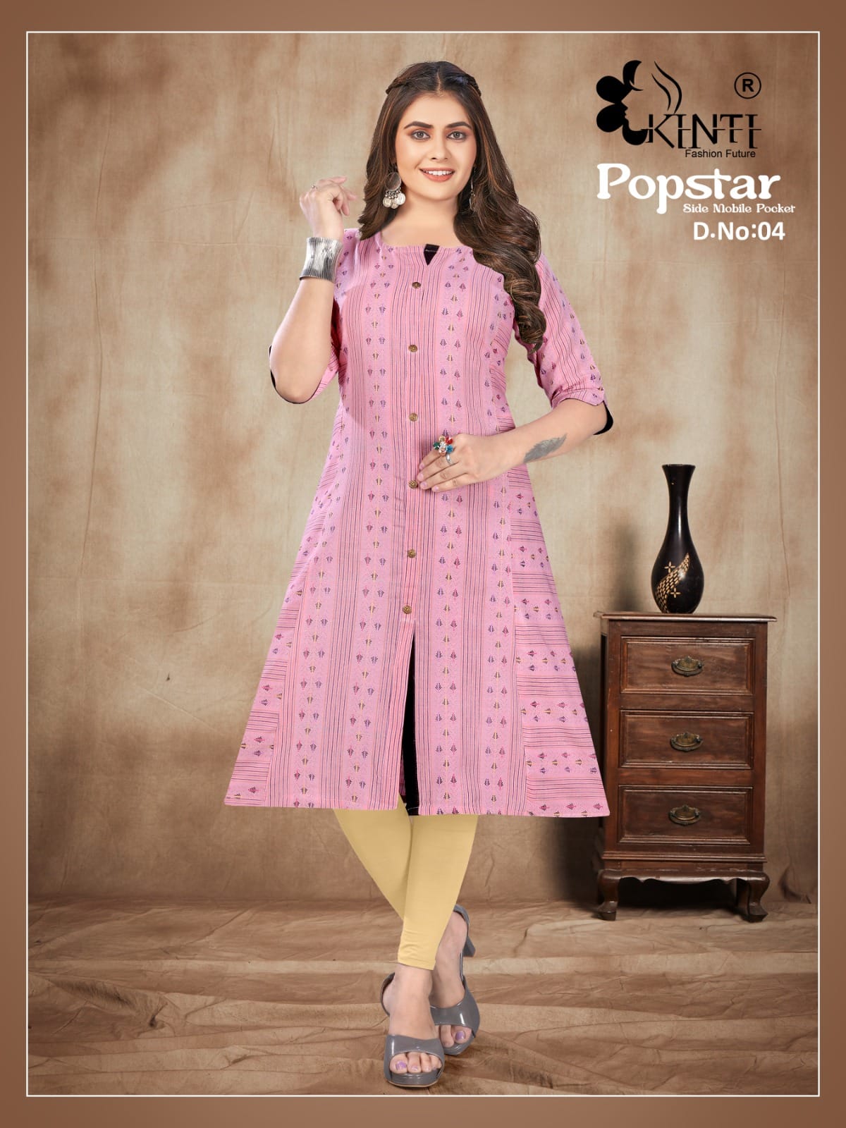 Popstar Vol 3 By Kinti Printed Kurtis Catalog